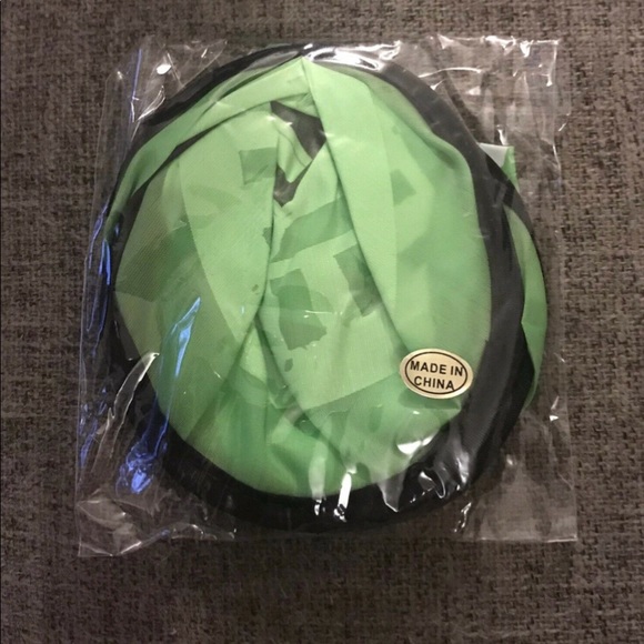 Miller Chill Beer Brewery RARE Collectible Collapsible Foldable Green Frisbee - Picture 6 of 6